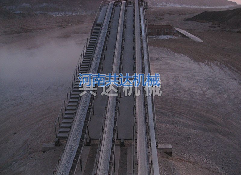 公司承建的礦石破碎、篩分、輸送生產(chǎn)線